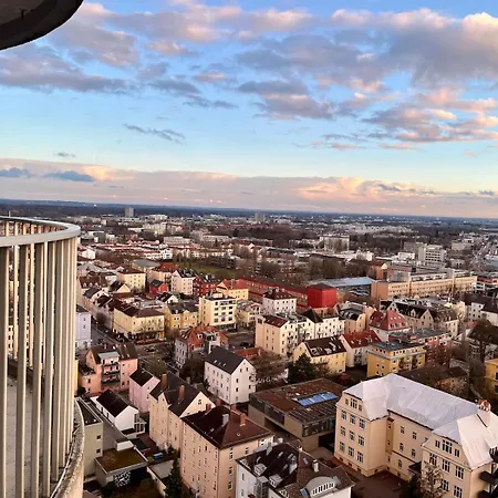 Hoteltower-suite I 23rd Floor I Fantastic View I * Augsburg